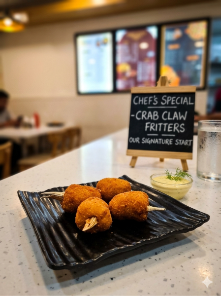 Crab Lollipops 
