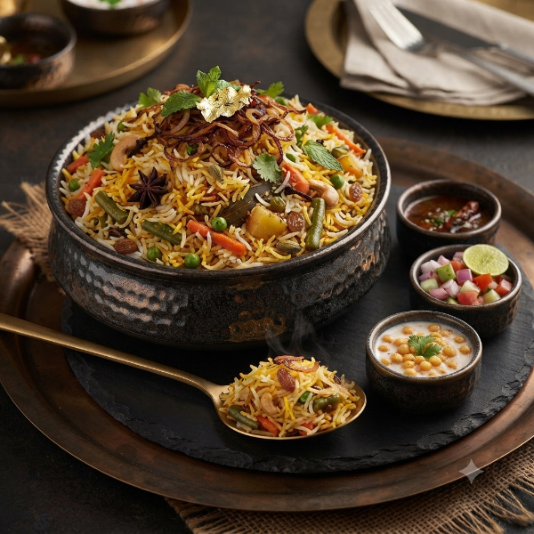 Vegetable Biryani 