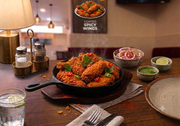 Crispy Spicy Wings 