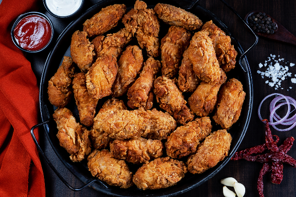 Crispy Spicy Wings 