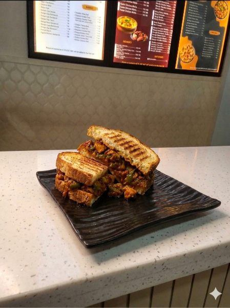 Pepper Chicken Sandwich 