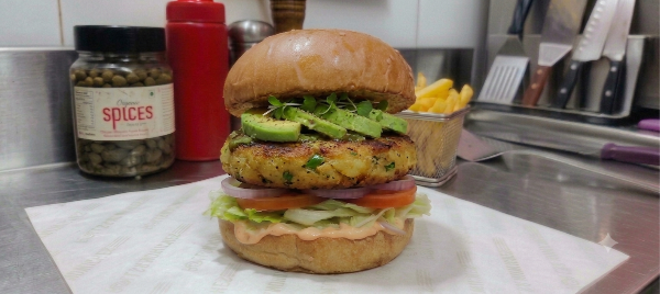 Aloo Tikki Burger 