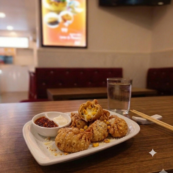 Corn & Cheese Momos 