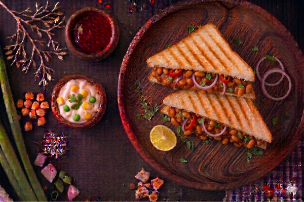 Baked Beans Sandwich 