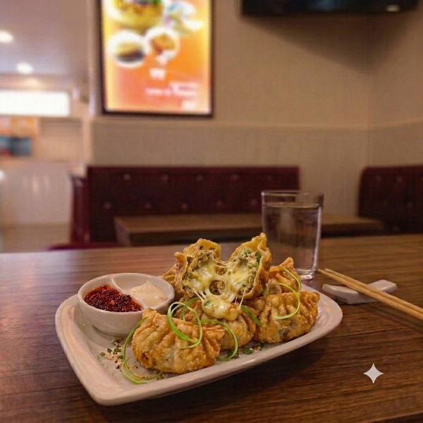 Chicken Cheese Momos 