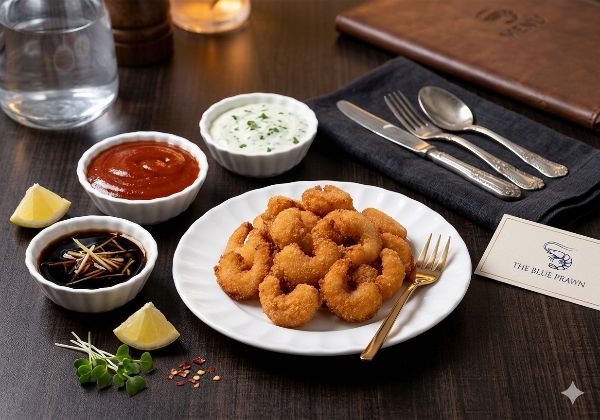 Crispy prawns