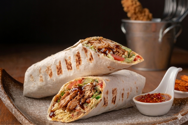 Smoked Chicken BBQ Roll