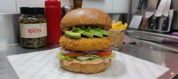 Krunchy Veg Burger