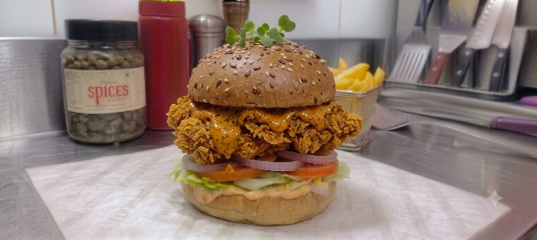 Krunchy Chicken Burger 