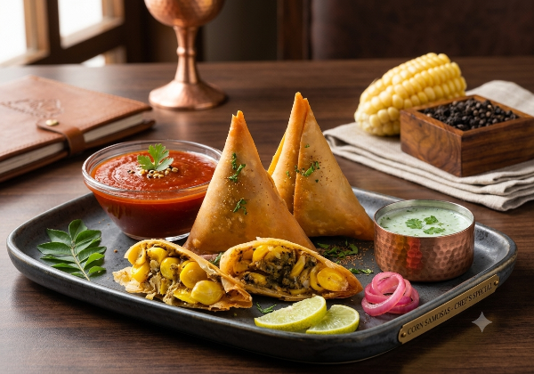 Corn Samosa 
