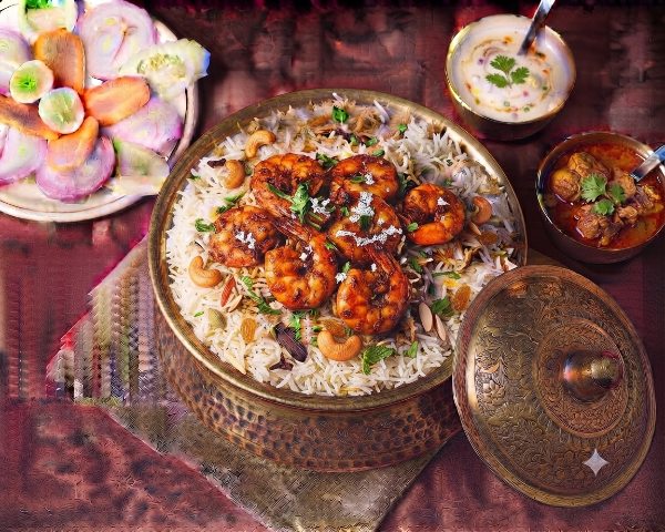 Prawns Biriyani 