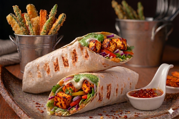 Paneer Tikka Roll