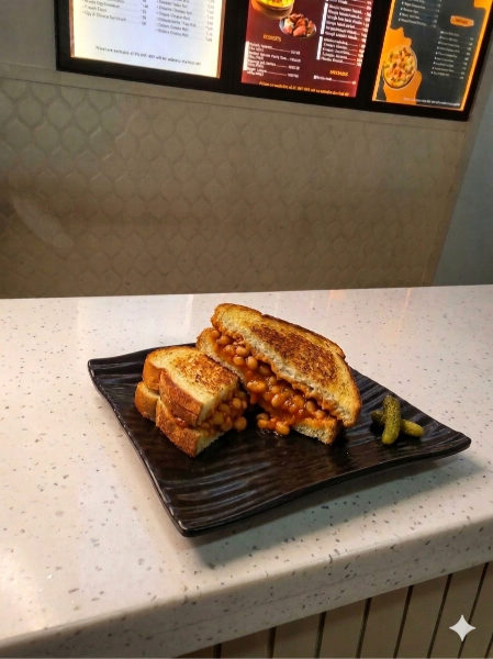 Baked Beans Sandwich 