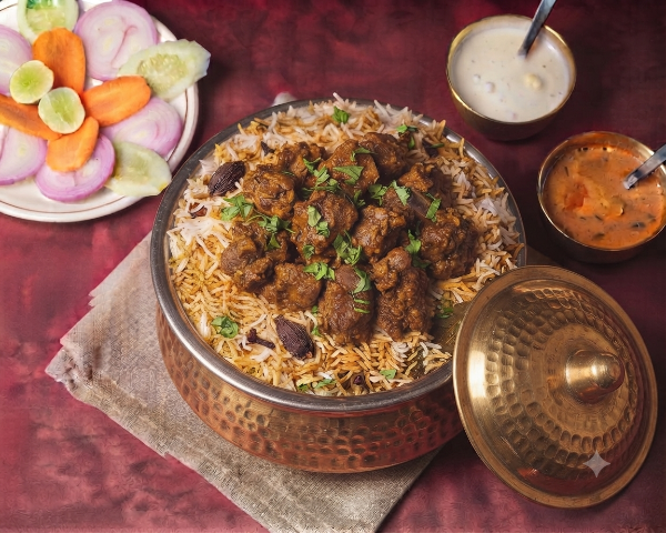 Mutton Dum Biriyani 