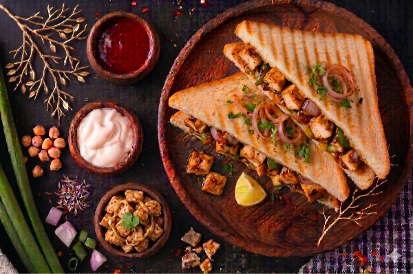 Smoked Chicken BBQ Sandwich 