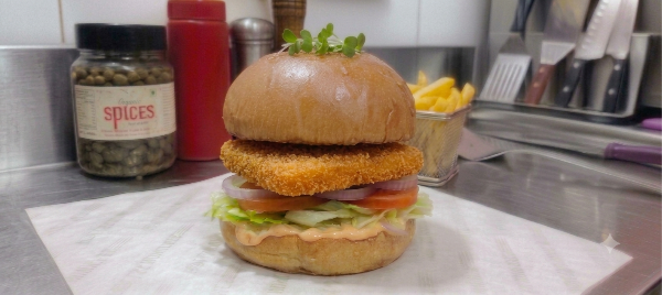 Spicy Paneer Burger 