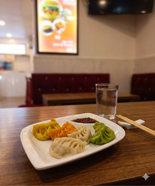 All In One Momos Combo - 5 Pcs