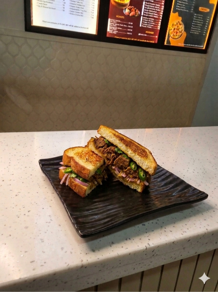 Mutton Chukka Sandwich 