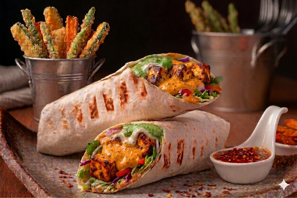 Tandoori Paneer Roll