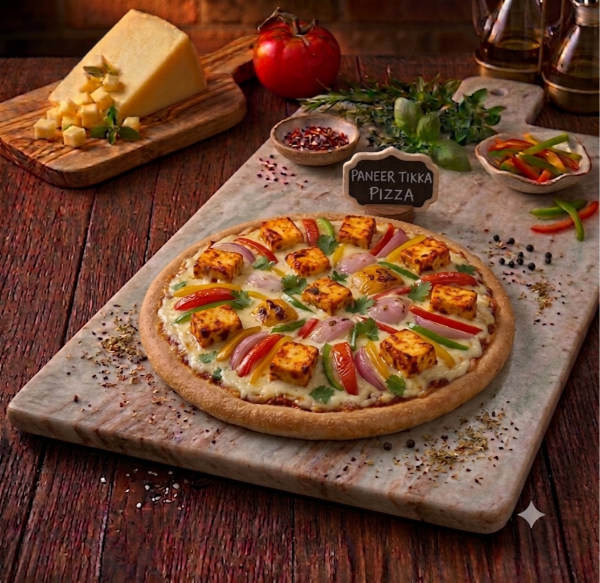 Paneer Tikka Pizza 