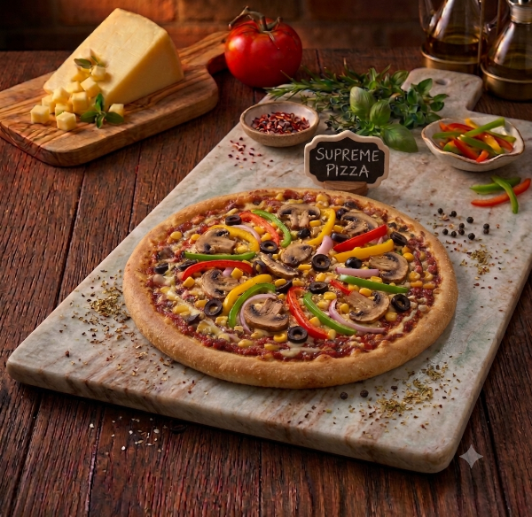 Veggie Supreme Pizza 