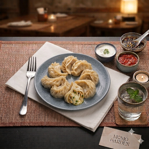 Chicken cheese Momos 