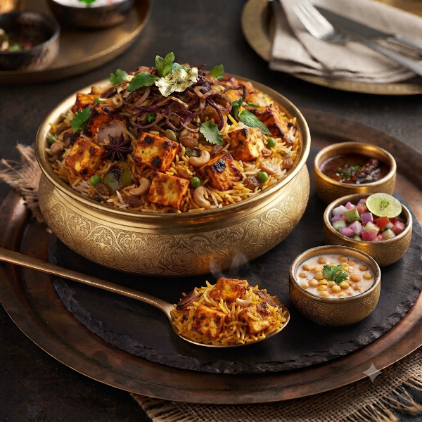 Panner Tikka Biriyani 