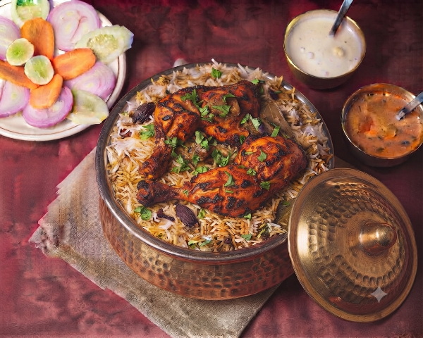 Chicken Whole Leg Biriyani 