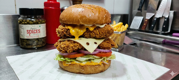 Jumbo Royal Chicken Burger 