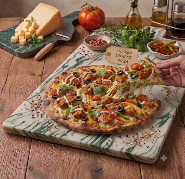 Chicken Supreme Pizza 
