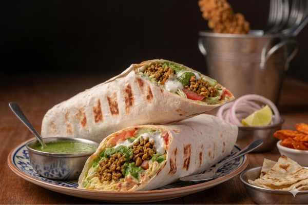 Chicken Keema Roll