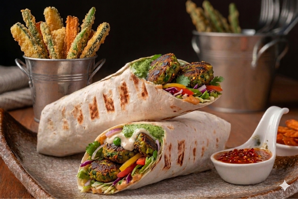 Hara Bhara Kabab Roll 