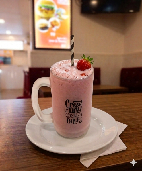 Strawberry Milkshake 